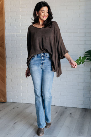 Wishy Washy Mineral Washed Oversized Top Ave Shops