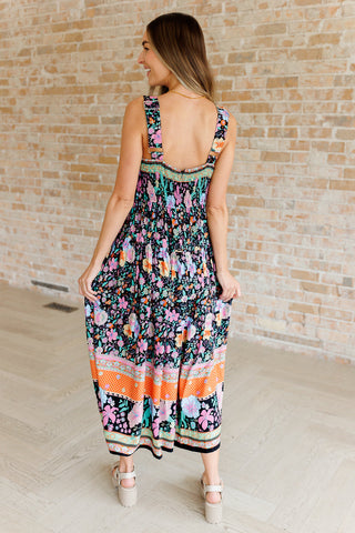 You Can Count On It Floral Summer Dress - Fashion Are Us 