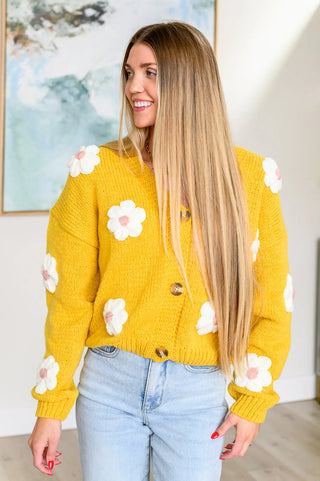 You're Enough Floral Cardigan - Fashion Are Us, LLC