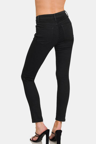 Zenana High Rise Skinny Jeans with Pockets Trendsi