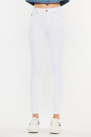 Kancan High Rise Ankle Skinny Jeans Trendsi