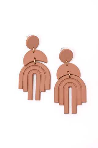 This Promise Earrings in Brown - Fashion Are Us, LLC