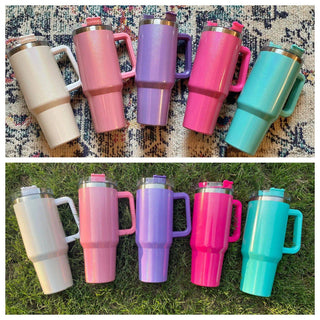 Insulated Shimmer Tumbler in Five Colors - Fashion Are Us, LLC