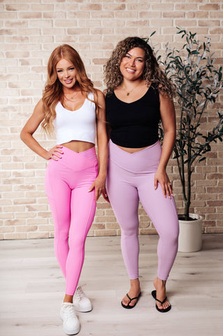 Molly Max Sculpt Leggings Pink - Fashion Are Us, LLC