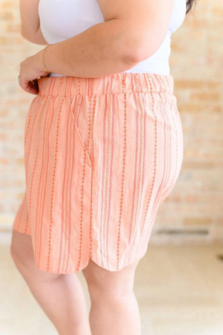 Go With It High Rise Striped Shorts - Fashion Are Us, LLC