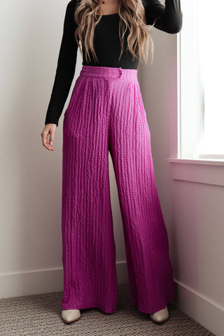 Totally Crazy Still Wide Leg Pants - Fashion Are Us, LLC