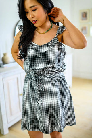 Day Date Gingham Dress - Fashion Are Us, LLC