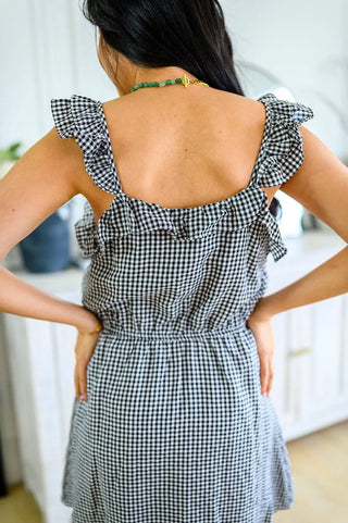 Day Date Gingham Dress - Fashion Are Us, LLC