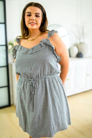 Day Date Gingham Dress - Fashion Are Us, LLC