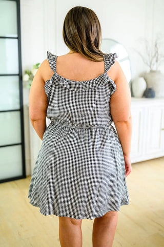 Day Date Gingham Dress - Fashion Are Us, LLC