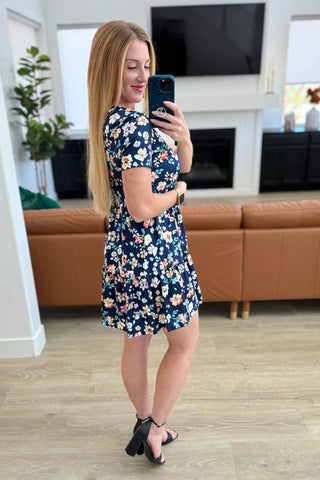 French Friday Floral Dress - Fashion Are Us, LLC