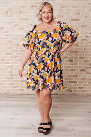 Just Hold On Floral Dress - Fashion Are Us, LLC