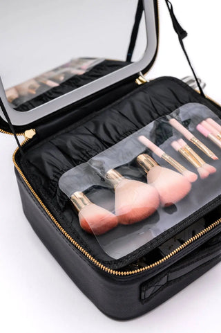 She's All That LED Makeup Case in White - Fashion Are Us, LLC