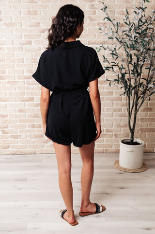 Don't Worry 'Bout a Thing V-Neck Romper - Fashion Are Us, LLC