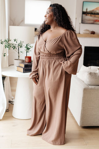 Wandering Vista Wide Leg Jumpsuit - Fashion Are Us, LLC