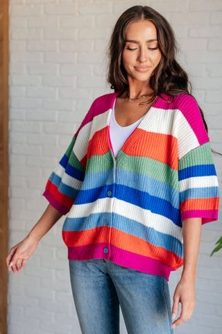 Bold Flirt Button Down Cardigan - Fashion Are Us, LLC