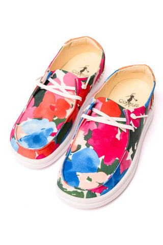 Kayak 2 Shoes in Floral - Fashion Are Us, LLC