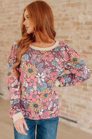 A Florists Dream Long Sleeve Pullover - Fashion Are Us, LLC