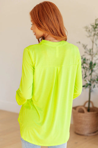 Lizzy Top in Neon Green - Fashion Are Us, LLC