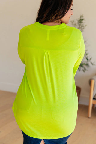 Lizzy Top in Neon Green - Fashion Are Us, LLC