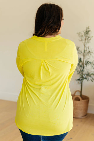 Lizzy Top in Neon Yellow - Fashion Are Us, LLC