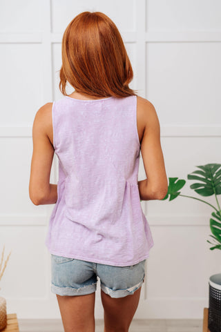 Never Second Best V-Neck Blouse in Lavender - Fashion Are Us, LLC