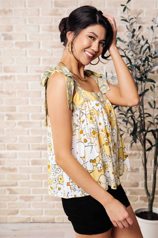 What's Happening Here Floral Tank - Fashion Are Us, LLC