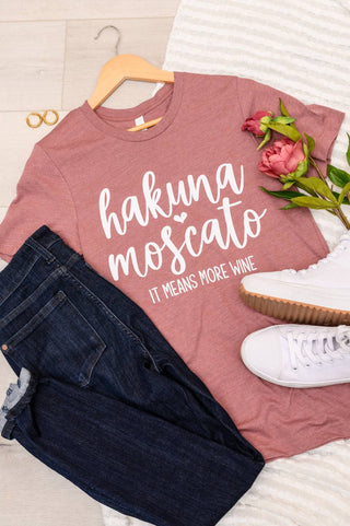 Hakuna Moscato Graphic Tee - Fashion Are Us, LLC