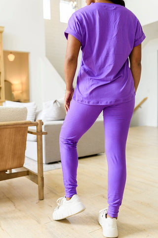 PREORDER: Krisie V-Neck Lounge Set in Six Colors - Fashion Are Us, LLC