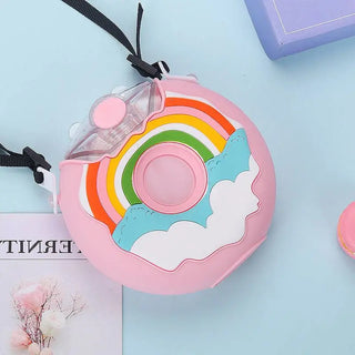 Portable Rainbow Donut Water Bottle - Fashion Are Us, LLC