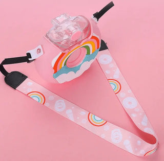 Portable Rainbow Donut Water Bottle - Fashion Are Us, LLC