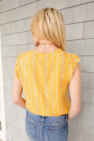 Mellow Yellow Blouse - Fashion Are Us, LLC