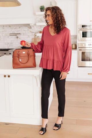 Sassy Swing Tiered Top - Fashion Are Us, LLC