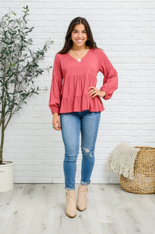 Sassy Swing Tiered Top - Fashion Are Us, LLC