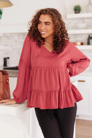 Sassy Swing Tiered Top - Fashion Are Us, LLC