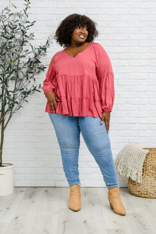 Sassy Swing Tiered Top - Fashion Are Us, LLC