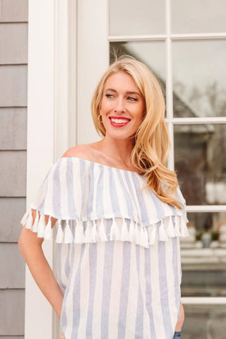 Set Yourself Free Striped Top - Fashion Are Us, LLC