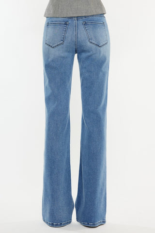 Kancan Ultra High Rise Cat's Whiskers Jeans Trendsi