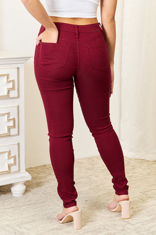 YMI Jeanswear Skinny Jeans with Pockets Trendsi