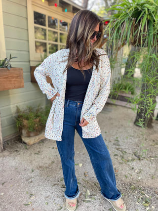 PREORDER: Afton Confetti Cardigan Ave Shops