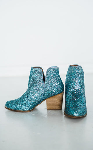 Fiera Booties in Blue Ave Shops