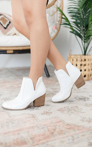 Fiera Booties in White Ave Shops